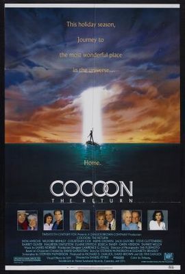 Cocoon: The Return movie poster (1988) wood print