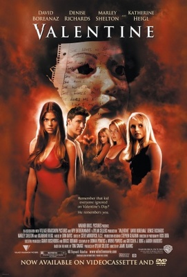 Valentine movie poster (2001) metal framed poster