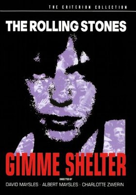 Gimme Shelter movie poster (1970) metal framed poster