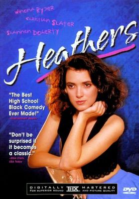 Heathers movie poster (1989) canvas poster