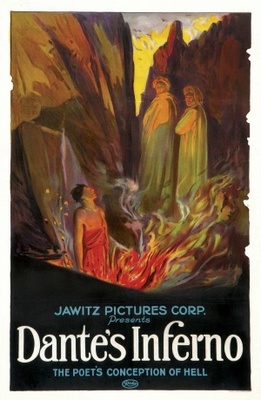 Dante's Inferno movie poster (1924) t-shirt