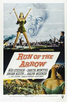 Run of the Arrow movie poster (1957) poster