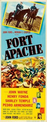 Fort Apache movie poster (1948) poster with hanger
