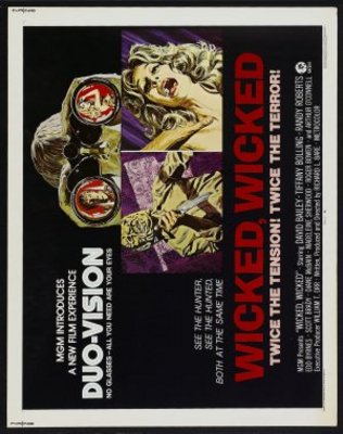 Wicked, Wicked movie poster (1973) poster with hanger