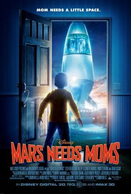 Mars Needs Moms! movie poster (2011) metal framed poster