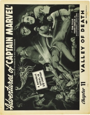 Adventures of Captain Marvel movie poster (1941) wooden framed poster