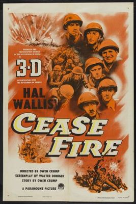 Cease Fire! movie poster (1953) pillow