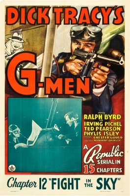 Dick Tracy's G-Men movie poster (1939) mouse pad