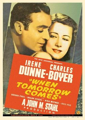 When Tomorrow Comes movie poster (1939) metal framed poster