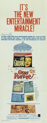 Gay Purr-ee movie poster (1962) wood print