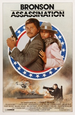 Assassination movie poster (1987) canvas poster
