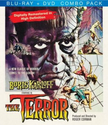 The Terror movie poster (1963) pillow