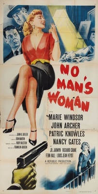 No Man's Woman movie poster (1955) wooden framed poster