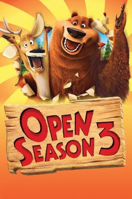 Open Season 3 movie poster (2010) wood print