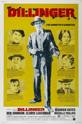 Dillinger movie poster (1973) metal framed poster