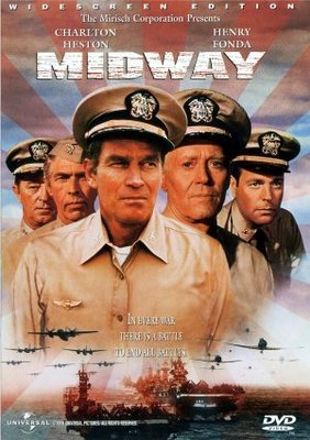Midway movie poster (1976) wooden framed poster