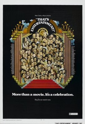 That's Entertainment! movie poster (1974) metal framed poster