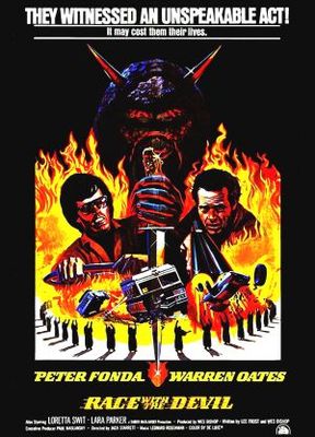 Race with the Devil movie poster (1975) canvas poster