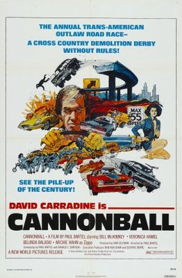 Cannonball! movie poster (1976) mouse pad