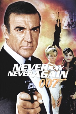 Never Say Never Again movie poster (1983) canvas poster