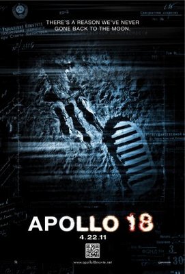 Apollo 18 movie poster (2011) wood print