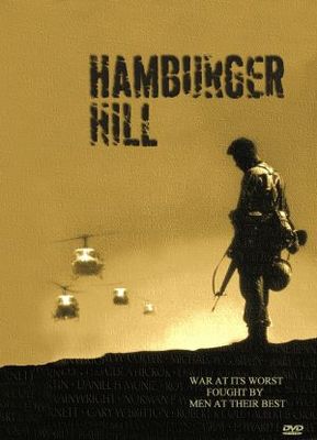 Hamburger Hill movie poster (1987) metal framed poster