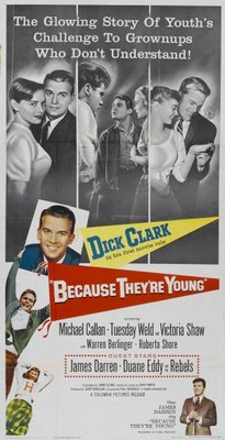 Because They're Young movie poster (1960) mouse pad