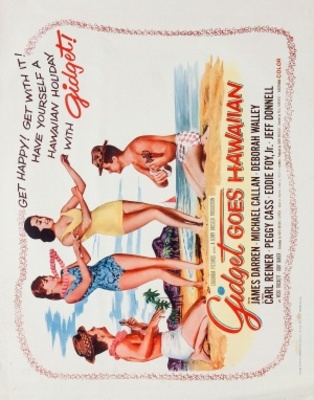 Gidget Goes Hawaiian movie poster (1961) mouse pad