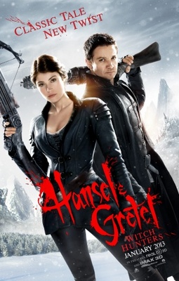 Hansel and Gretel: Witch Hunters movie poster (2013) metal framed poster