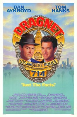 Dragnet movie poster (1987) pillow