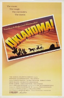 Oklahoma! movie poster (1955) pillow