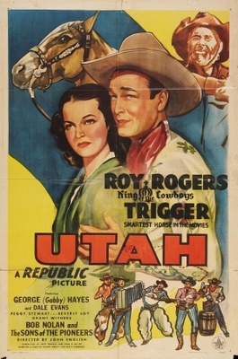 Utah movie poster (1945) wooden framed poster