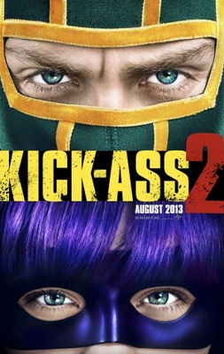 Kick-Ass 2 movie poster (2013) wood print