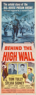 Behind the High Wall movie poster (1956) mug