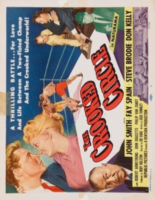 The Crooked Circle movie poster (1957) pillow