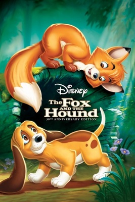 The Fox and the Hound movie poster (1981) poster with hanger