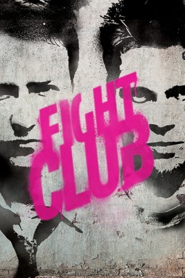 Fight Club movie poster (1999) poster with hanger