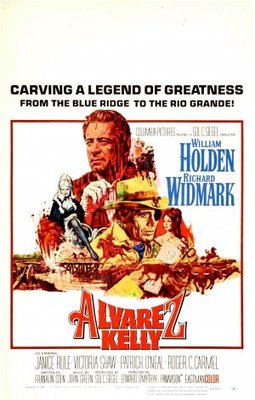 Alvarez Kelly movie poster (1966) wooden framed poster