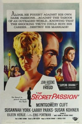 Freud movie poster (1962) poster