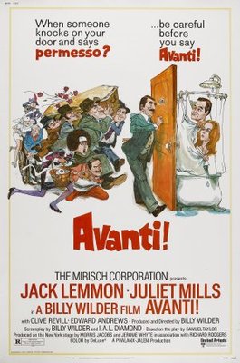 Avanti! movie poster (1972) poster