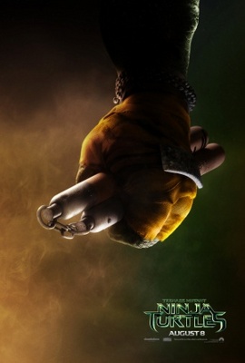 Teenage Mutant Ninja Turtles movie poster (2014) poster with hanger