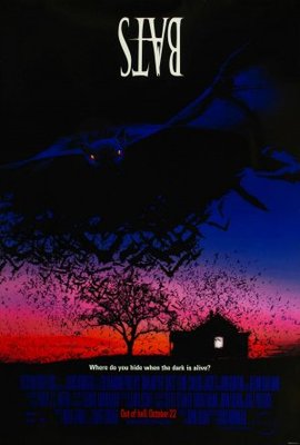 Bats movie poster (1999) poster with hanger