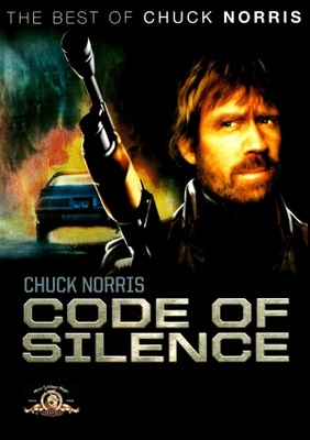 Code Of Silence movie poster (1985) wooden framed poster