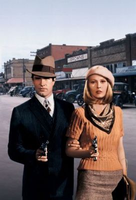 Bonnie and Clyde movie poster (1967) poster with hanger
