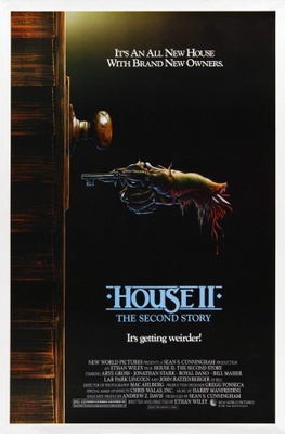 House II: The Second Story movie poster (1987) pillow