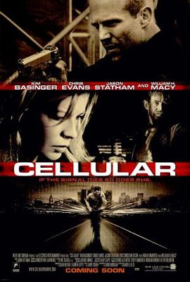 Cellular movie poster (2004) pillow