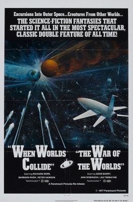 When Worlds Collide movie poster (1951) metal framed poster