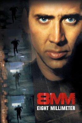 8mm movie poster (1999) wooden framed poster