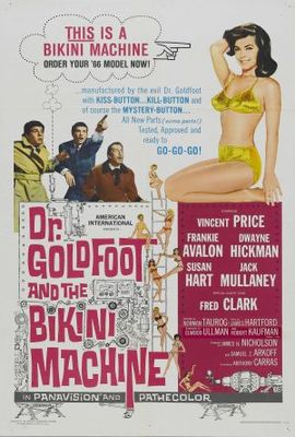 Dr. Goldfoot and the Bikini Machine movie poster (1965) pillow