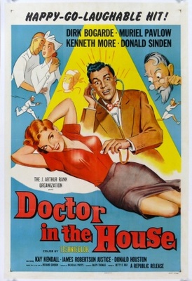 Doctor in the House movie poster (1954) pillow